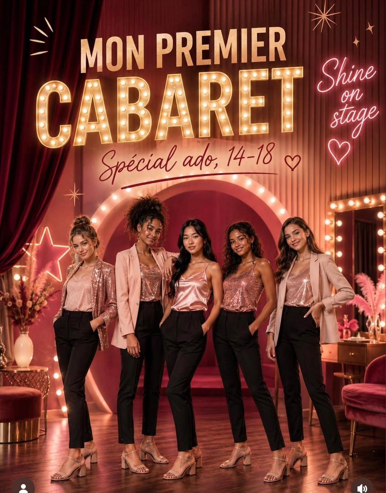 Les matières enseignées : Mon premier cabaret